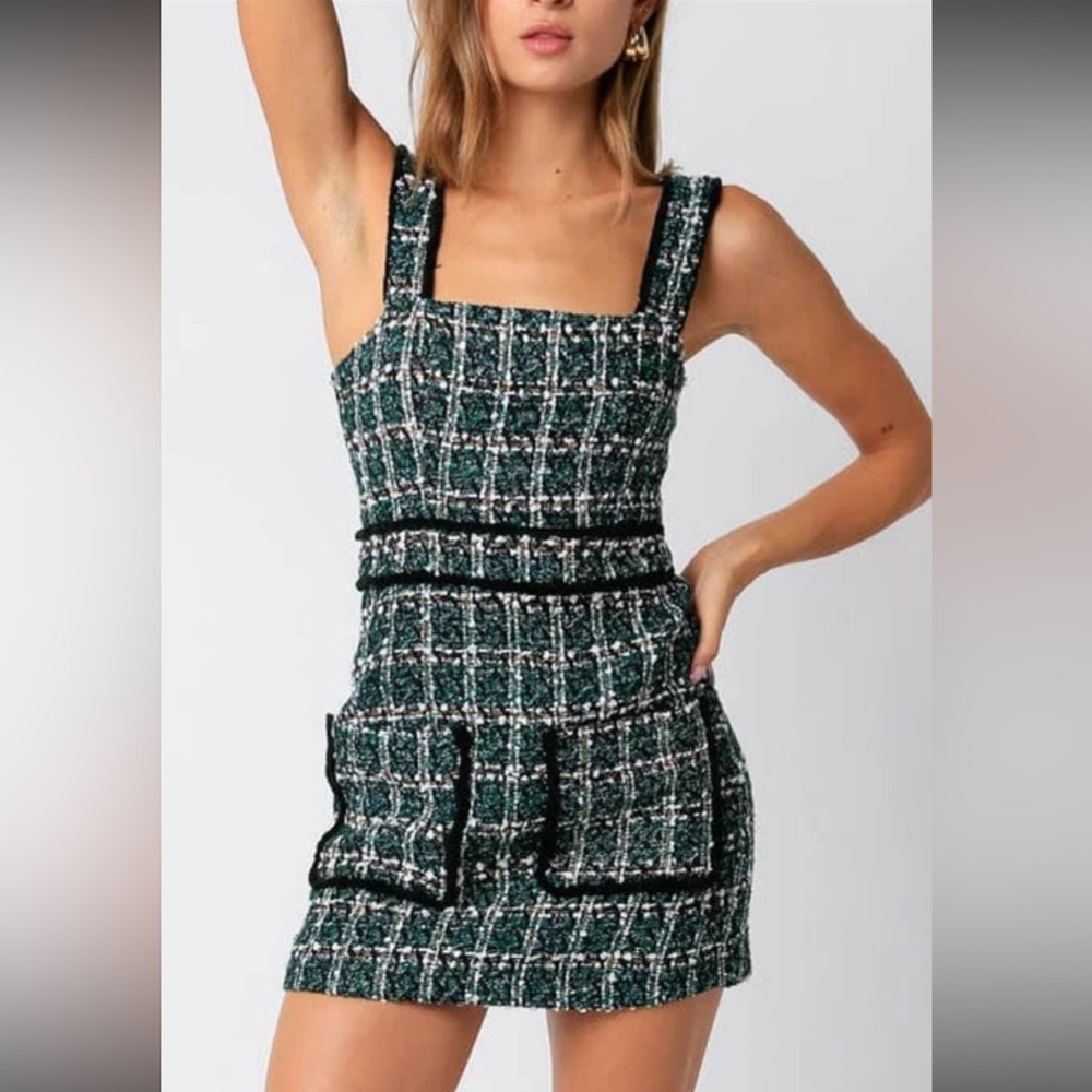NWOT Olivaceous Lune Mini Dress
